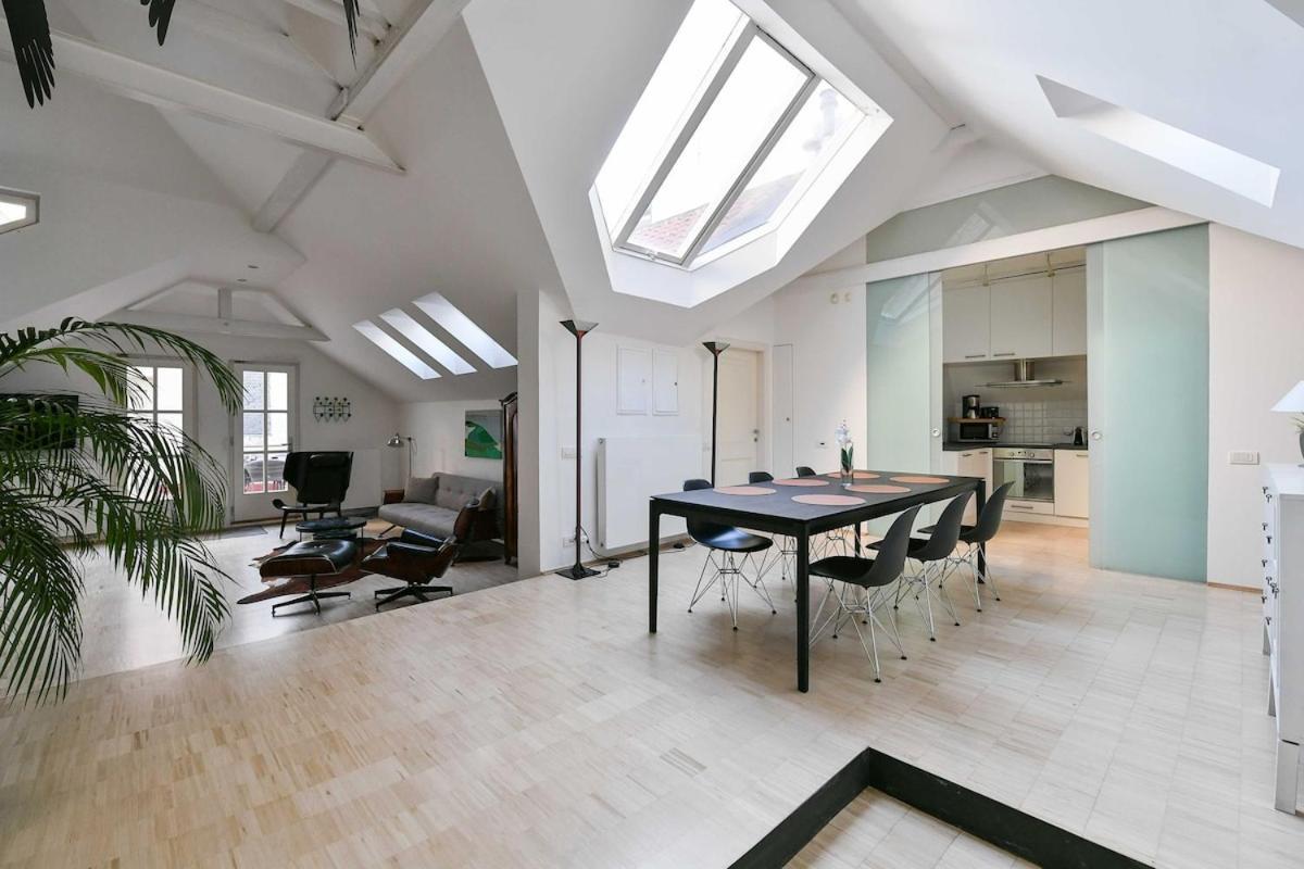 Eclectic Loft With Terrace
